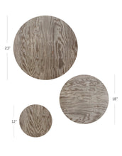 Load image into Gallery viewer, Dark Wood Dry Erase - Circle