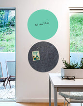 Load image into Gallery viewer, Circle Pinboard, Large in Charcoal