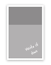 Load image into Gallery viewer, Color Block Dry Erase, White Frame