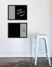Load image into Gallery viewer, Color Block Dry Erase, Black Frame