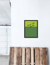 Load image into Gallery viewer, Color Block Dry Erase, Black Frame