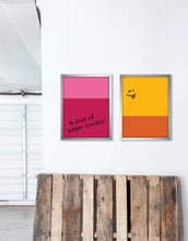 Load image into Gallery viewer, Color Block Dry Erase, Metal Frame