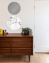 Load image into Gallery viewer, White Marble Dry Erase - Circle