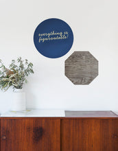 Load image into Gallery viewer, Dark Wood Dry Erase - Octagon