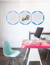 Load image into Gallery viewer, Hexagon Pinboard, Large in White
