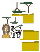 Load image into Gallery viewer, Safari Clock Set
