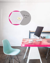 Load image into Gallery viewer, Hexagon Pinboard, Large in White
