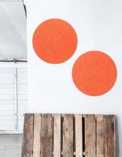 Load image into Gallery viewer, Circle Pinboard, Small in Tangerine
