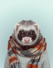 Load image into Gallery viewer, Zoo Portraits: Ferret
