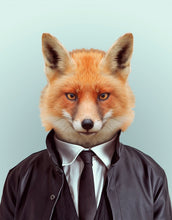 Load image into Gallery viewer, Zoo Portraits: Fox
