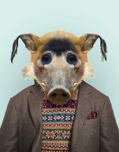 Load image into Gallery viewer, Zoo Portraits: Red River Hog
